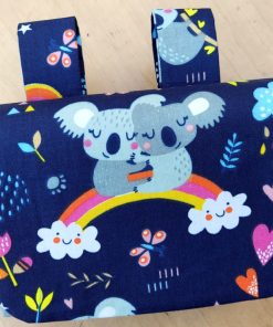 Fahrrad Lenkertasche mit Klappe – Herzige Koalas