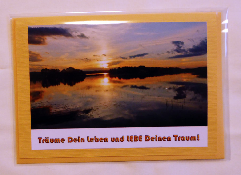 Fotokarte Lebe Deinen Traum – Bild 2