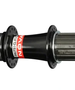 Hinterradnabe Novatec D982TSB-CL-X12-11S, Centerlock, schwarz, 32 Löcher